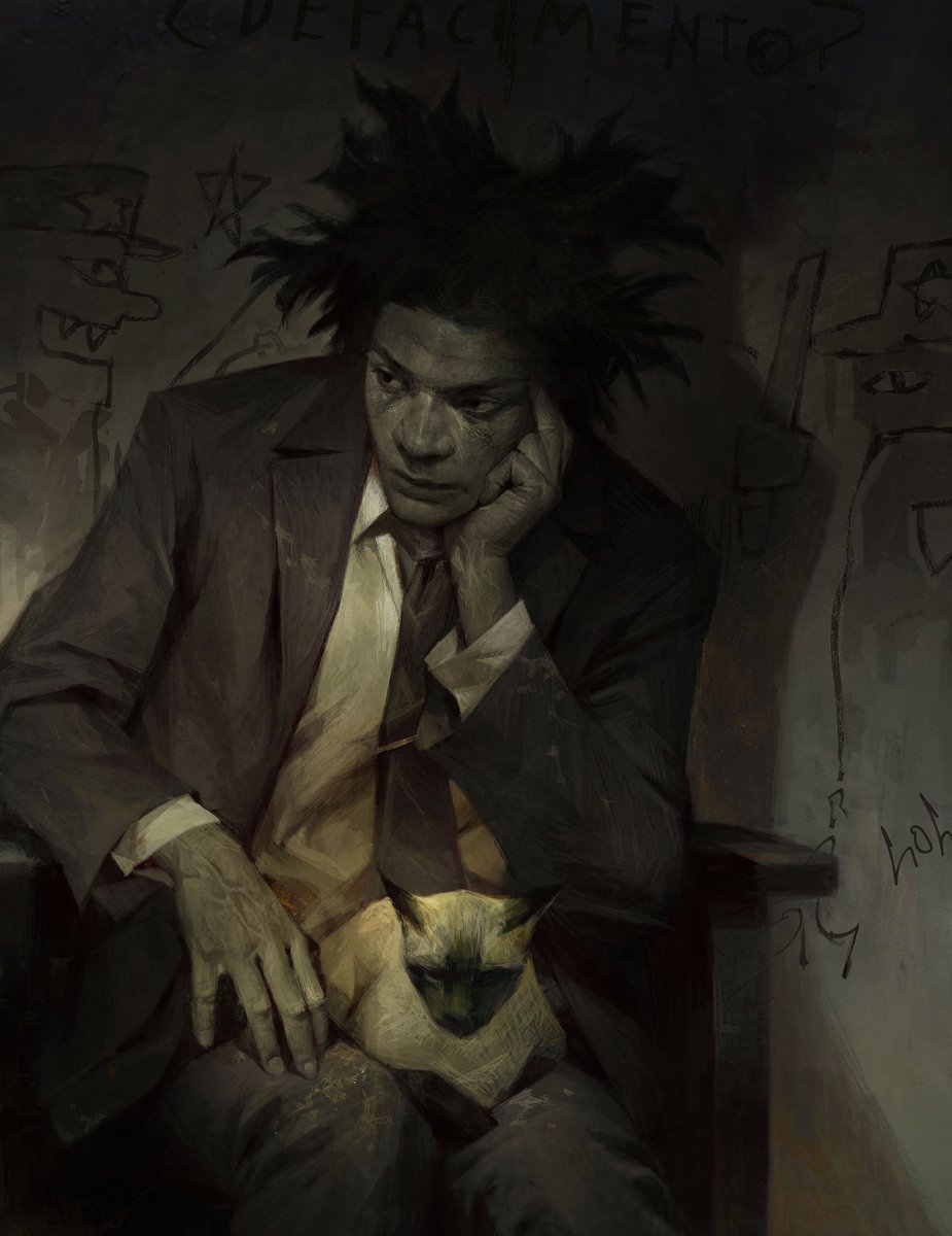 solisolsoli's tweet photo. The Radiant Child Jean Michel Basquiat by Betty Jiang https://t.co/zcU8EKRUge