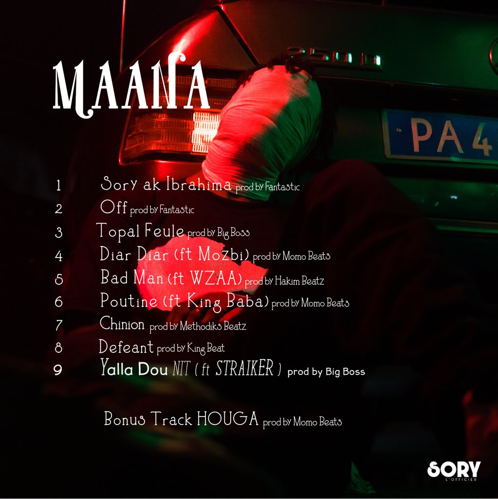 Chaque track, une histoire. Chaque son, une vibe. Voici la tracklist de ce projet qui vient tout droit du cœur et de l’esprit. Préparez-vous à entrer dans mon univers. 
New Mixtape MAANA disponible Vendredi 10 JAN 🎤🔥 
Doff bi nieuw neu 💪