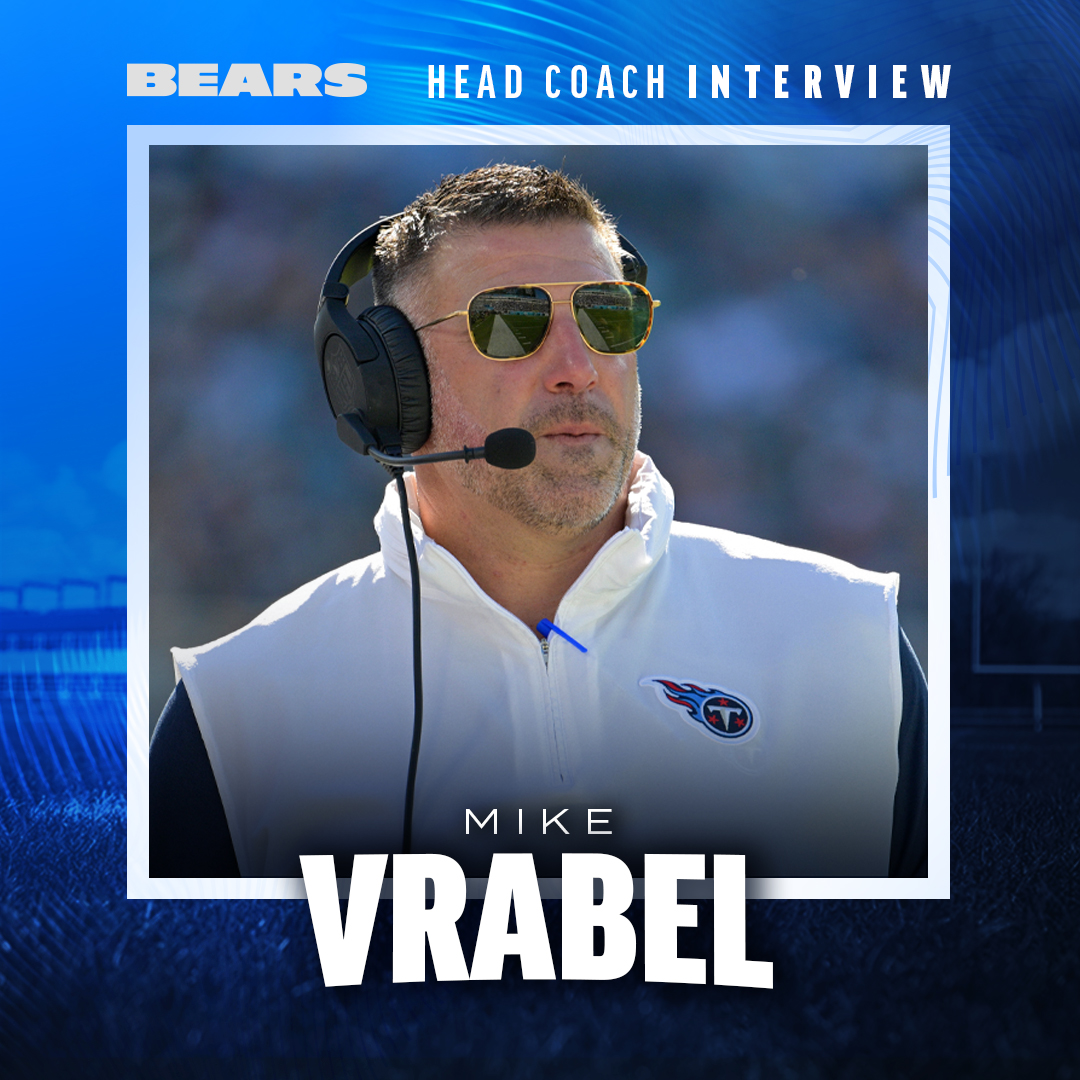 We have completed an interview with head coach candidate Mike Vrabel.