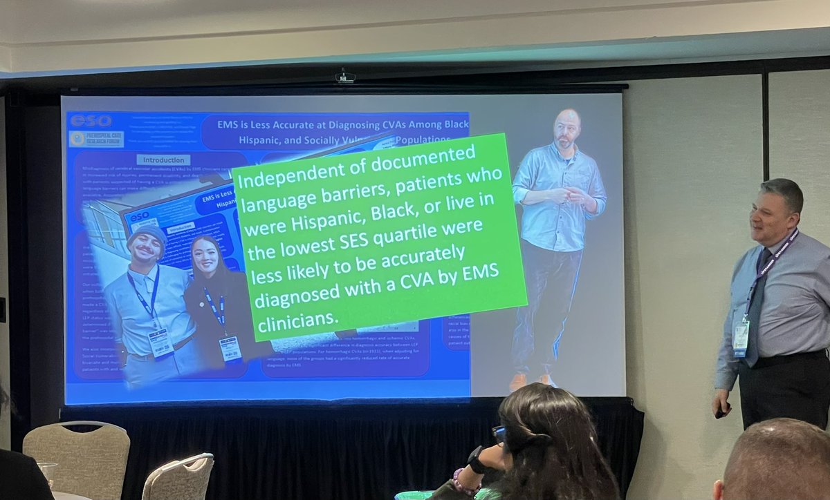 HaamidMD (@haamidthemd) on Twitter photo <a href="/davidpage/">davidpage</a> shares opportunities and resources to get involved with Equity-related EMS research - “You can’t find what you aren’t looking for” (a common theme throughout the day). - #NAEMSP2025 Building Equity Precon! <a href="/davidpage/">davidpage</a> shares opportunities and resources to get involved with Equity-related EMS research - “You can’t find what you aren’t looking for” (a common theme throughout the day). - #NAEMSP2025 Building Equity Precon!