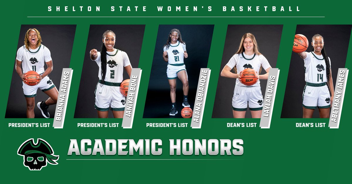 As we begin the Spring semester, we want to recognize the academic achievements of 5 Lady Bucs from the Fall semester!