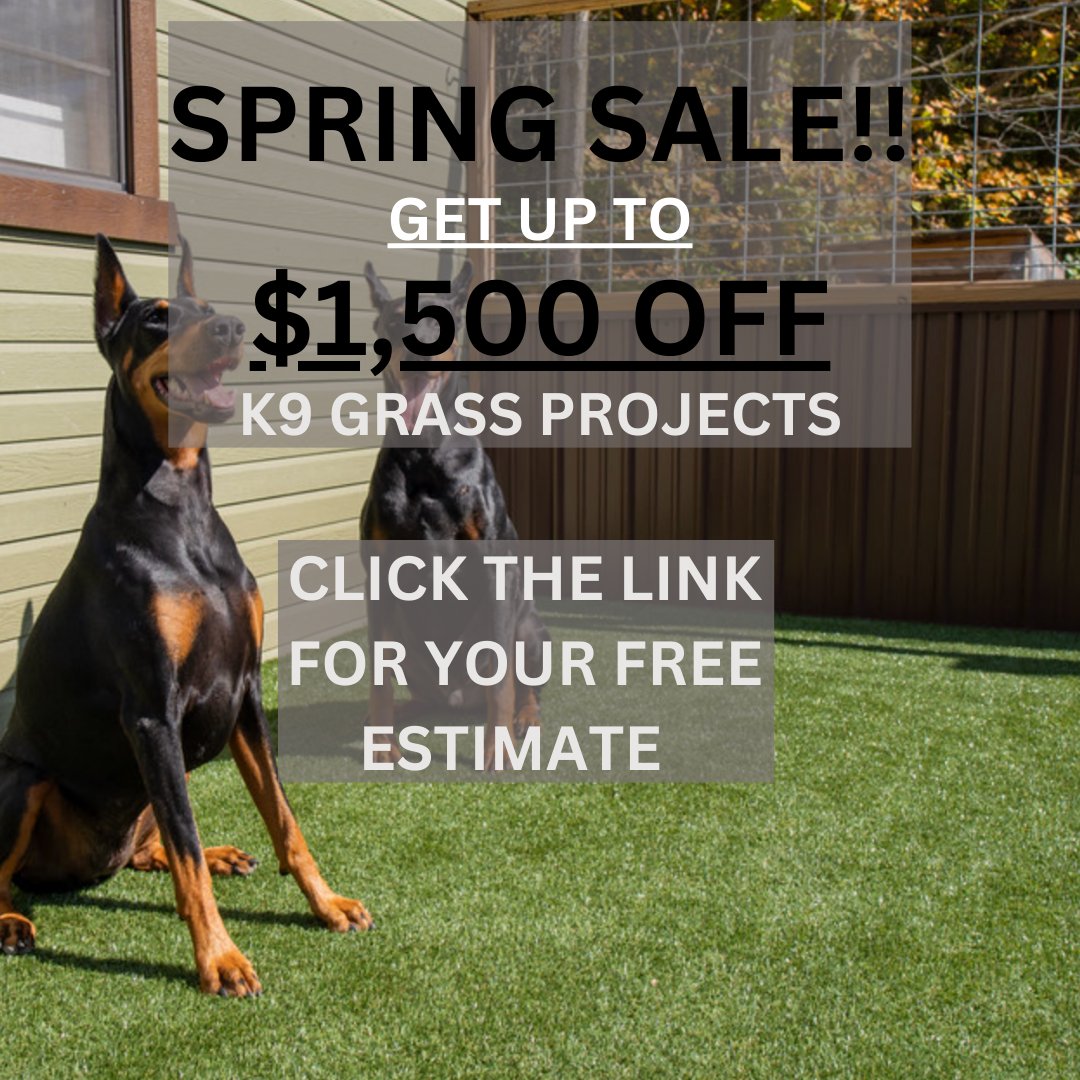 Click the link to learn more about our K9 Grass Spring Savings Sale
foreverlawnps.com/contact