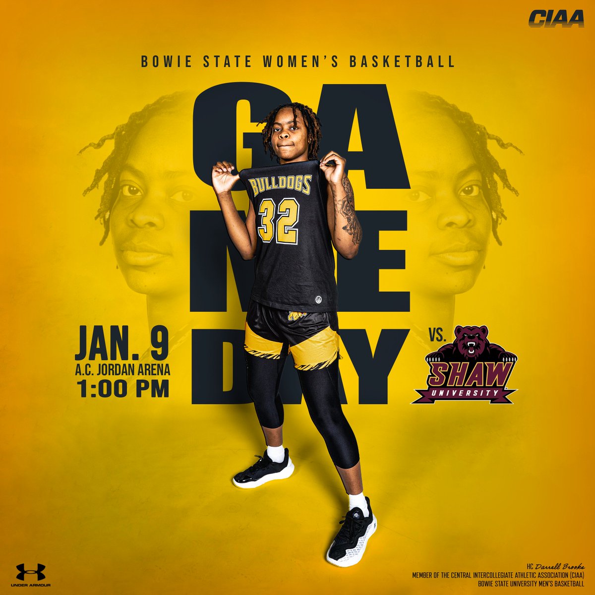 A little mid-day hoops and it's FREE admission!

🗓️ Thursday, Jan. 9
📍A.C. Jordan Arena
🆚 <a href="/ShawBears/">Shaw Athletics</a> 
⌚️ 11 AM (M) | 1 PM (W)
📺 Bulldog Sports Network

#BulldogNation | #BiteDown