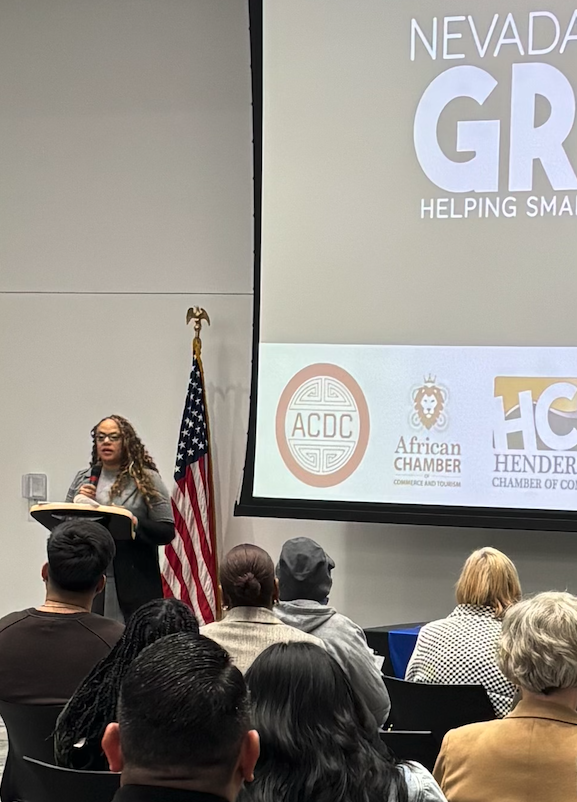 The Nevada Bankers Association was proud to celebrate <a href="/senator_neal/">Dina Neal</a> and our state's dynamic small business community at the Nevada Grow CommUNITY Expo Summit at CSN.