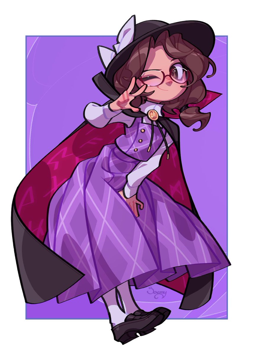 宇佐見菫子 「Sumireko is here! 」|𝔖𝔬𝔢𝔪𝔶 🗝のイラスト