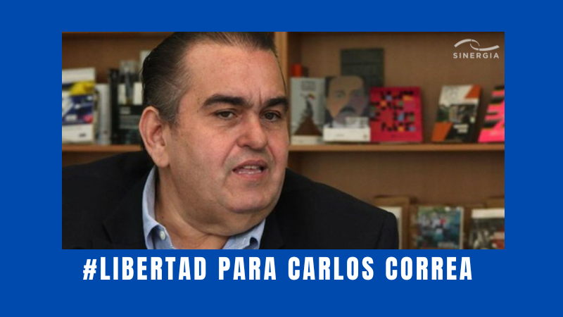 COMUNICADO:  SINERGIA, Red Venezolana de Organizaciones de Sociedad Civil Venezolana, exige la liberación inmediata de Carlos Correa, defensor de derechos humanos y periodista acortar.link/9PSAdA
