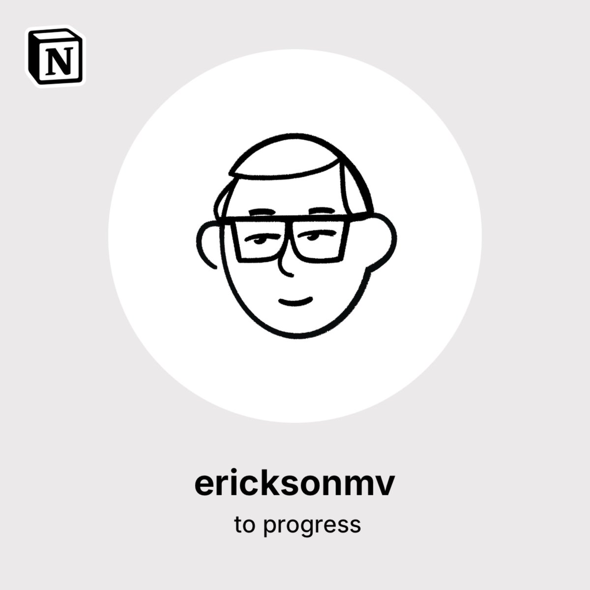 ericksonmv's tweet image. My 1st Notion face.  #notionfaces