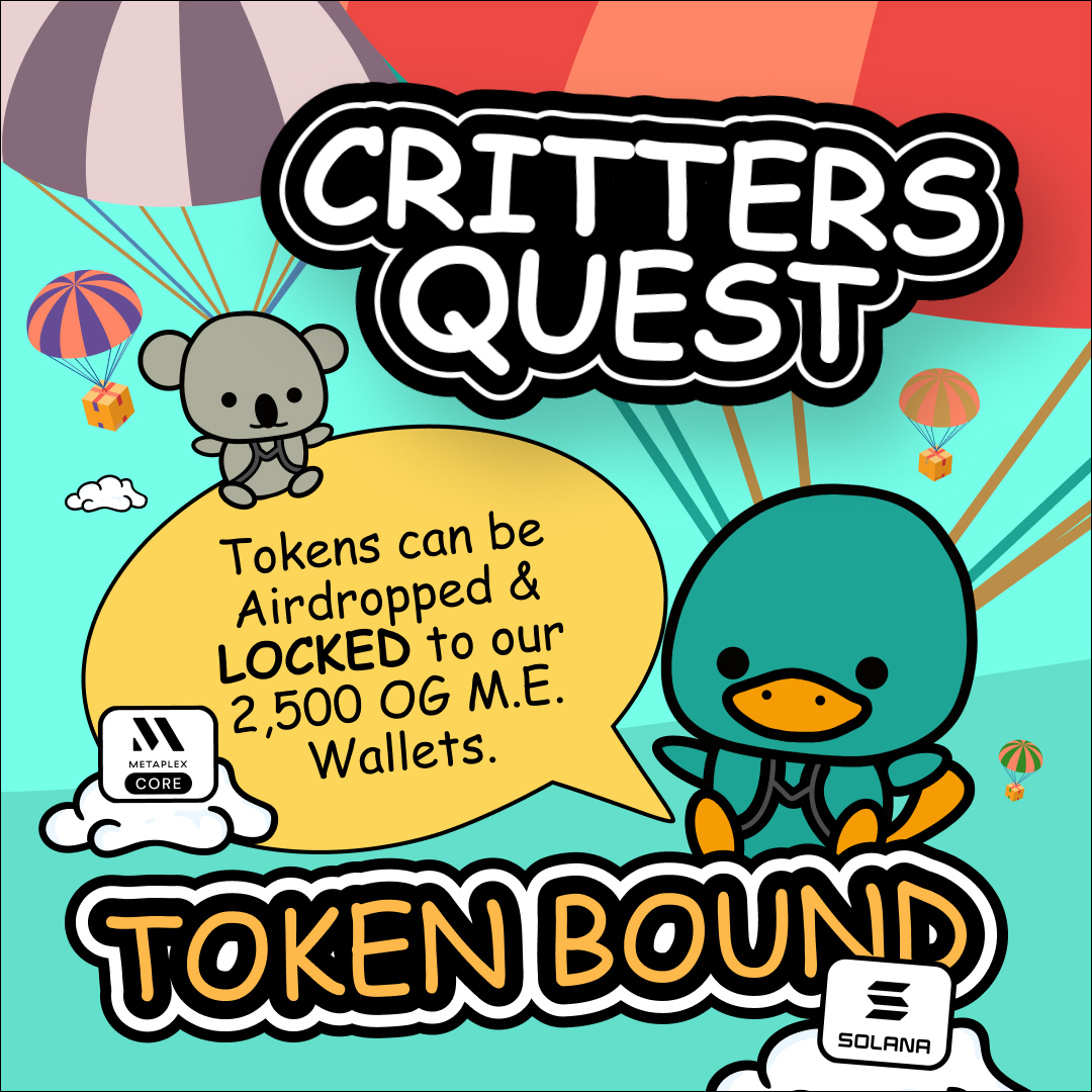 SOLANA PROJECTS: LEVEL UP YOUR AIRDROP

Looking to distribute tokens differently?

Your tokens can be airdropped to our 2,500 OG Master Edition wallets - the same wallets holding $QUEST and other partner tokens.

Instead of instant claims, holders can engage in a strategic
