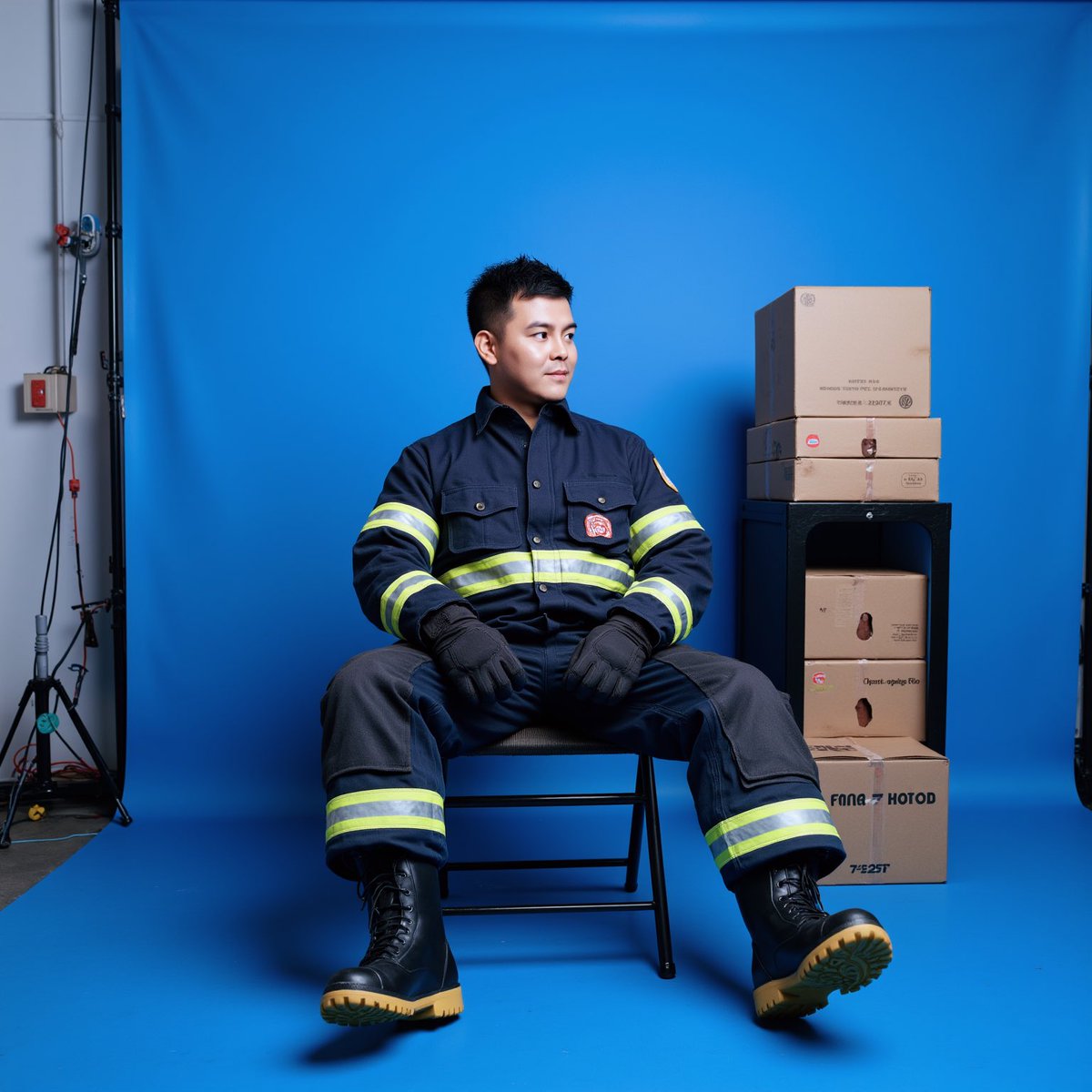 去做消防员的一天