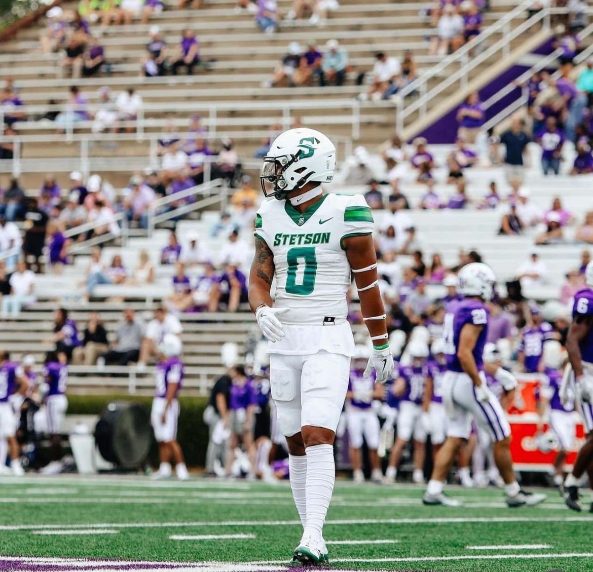 Blessed to receive a Division 1 Offer from Stetson University <a href="/_CoachWallace/">Kyle Wallace</a> <a href="/CoachKLBs/">Dustin Kincaid</a>