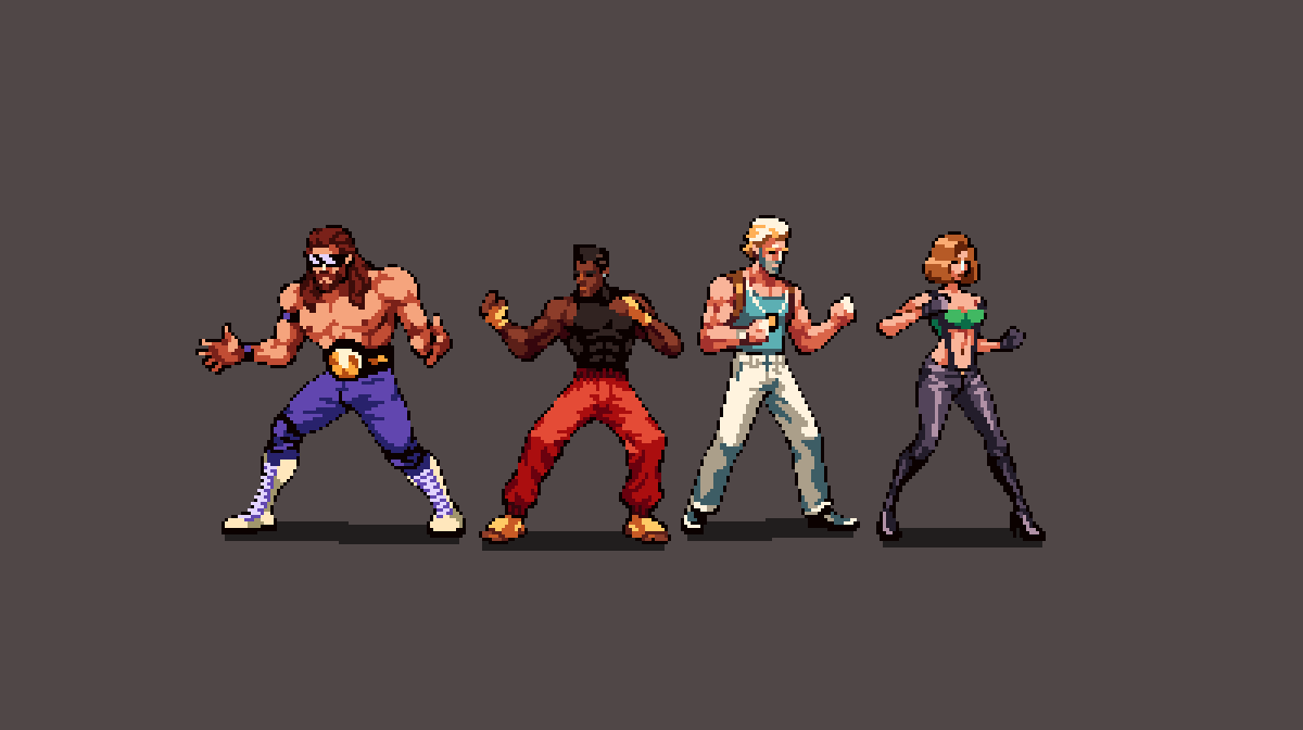 brawlers 👊

#pixelart