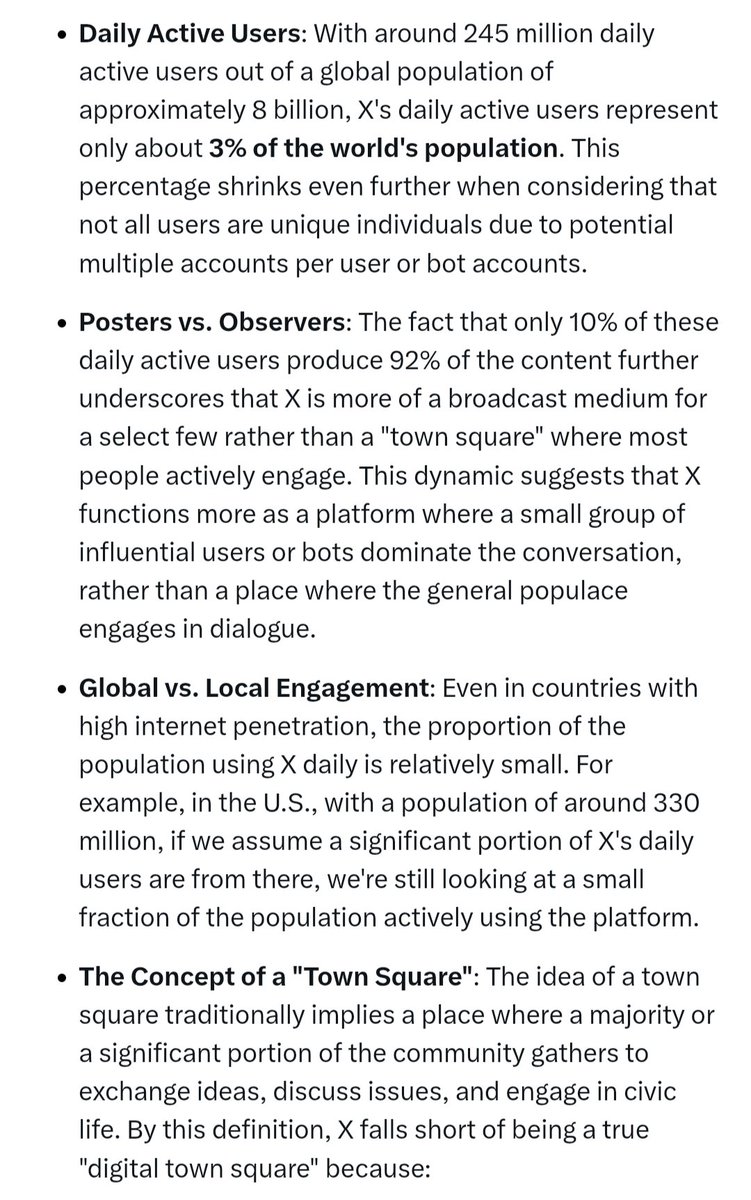 FishStuffinfo's tweet image. So apparently this place is actually dead and just a platform for some people to dominate the narrative here. Wow legit didn't think it was this bad, wtf @elonmusk this place is DEAD!! #Xstats #GROK sitting back and watching it burn...