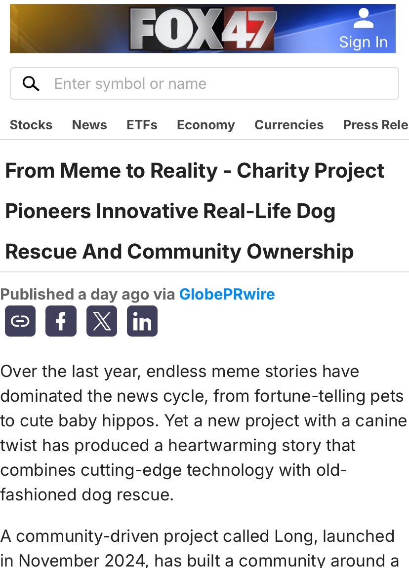 thetickerislong's tweet photo. First real dog on the blockchain

Strength in length https://t.co/9ohKlpMj0v