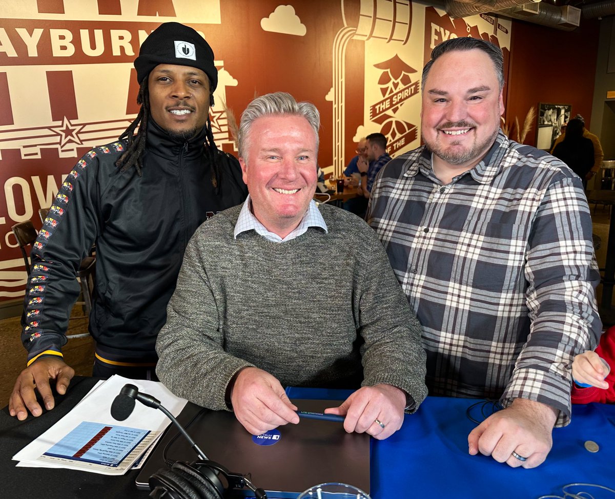 First-ever live show at Big Ditch Brewery, right in the heart of Buffalo! 

🏈🍺 🎙️ <a href="/bigditchbrewing/">Big Ditch Brewing</a>. We’re making history together—don’t miss it via <a href="/SPECNews1BUF/">Spectrum News 1 BUF</a> <a href="/SPECNews1ROC/">Spectrum News 1 ROC</a> app/facebook/youtube. 

<a href="/StephenMarth/">Stephen Marth</a> <a href="/AndyYoungTV/">Andy Young</a> <a href="/KevC_Sports/">Kevin M. Carroll</a>