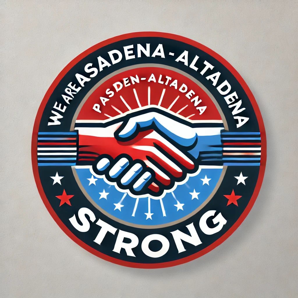 rafaellbaldera1's tweet image. We are deeply saddened by the recent fires that swept through our beloved community. Our hearts go out to everyone who has been affected, especially those who have lost their homes. We will rise above as We Are Pasadena-Altadena Strong! @PasadenaGov @PasadenaPD @PasadenaFD