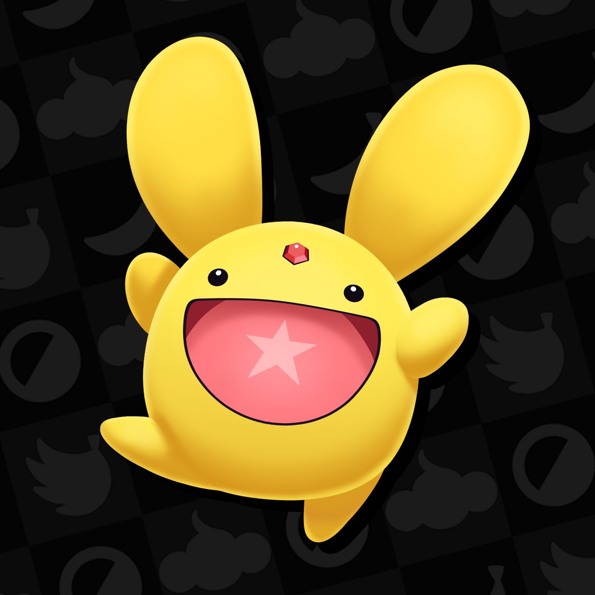DeadLineSMB_Art's tweet image. Character portrait for my Carbuncle character mod for Super Monkey Ball Banana Mania!