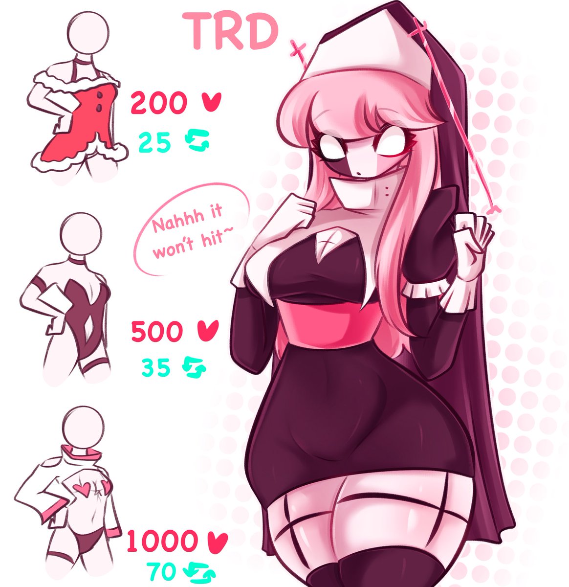 trd_yo's tweet image. I want to do this too! Though would it hit??💖
#sarvente #MFM #midfightmasses #Sarventefnf