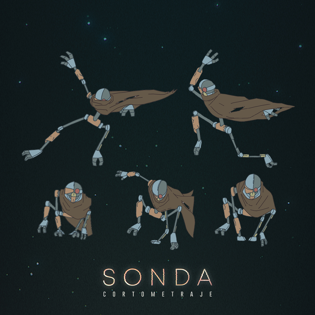 Character Design from Space Probe Project 🙂🤖🛰️