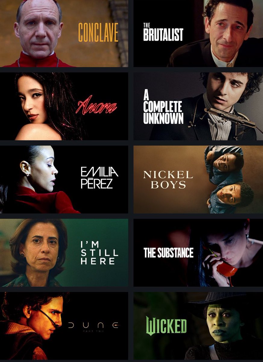 Bu senenin Oscar adayları.