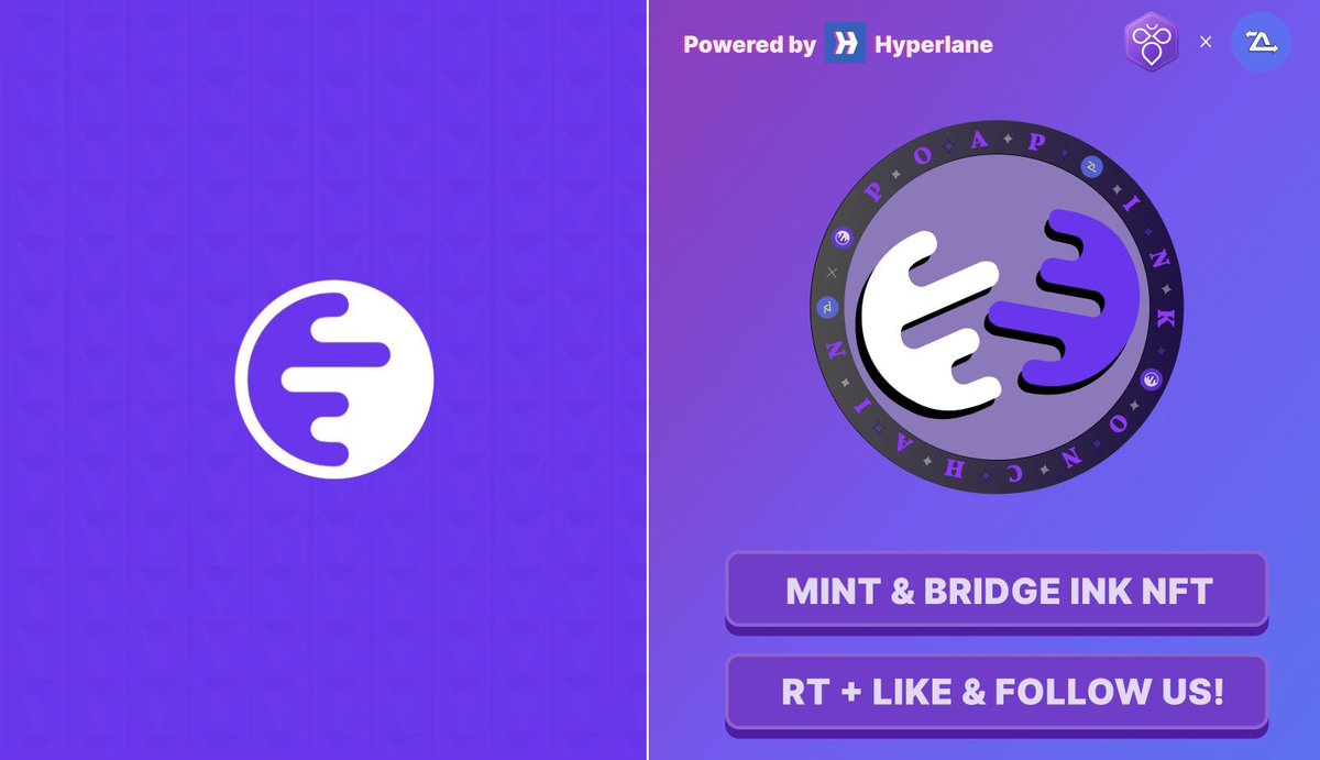Atlas Protocol (@atlasprotocolio) on Twitter photo InkOnchain Mission 📌
Get a POAP by completing this limited time event « Legends of InkOnchain »
🎗️Mint and bridge Ink NFT on <a href="/hyperlane/">Hyperlane ⏩</a>
Join here: quest.intract.io/quest/6787798c… InkOnchain Mission 📌
Get a POAP by completing this limited time event « Legends of InkOnchain »
🎗️Mint and bridge Ink NFT on <a href="/hyperlane/">Hyperlane ⏩</a>
Join here: quest.intract.io/quest/6787798c…