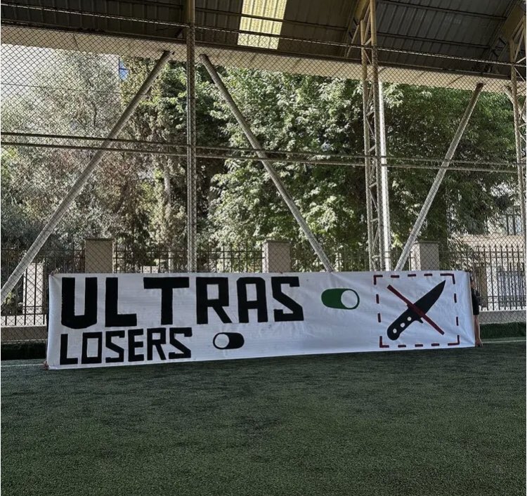 baskdefenders's tweet photo. 🚫 ONLY LOSERS USE KNIVES 🔪 #LazioMerda #FCKNZS #FCKSSL #LazioVaffanculo #AntiLaziali #AntiLaziale #LazioRealSociedad https://t.co/kin10mes9o
