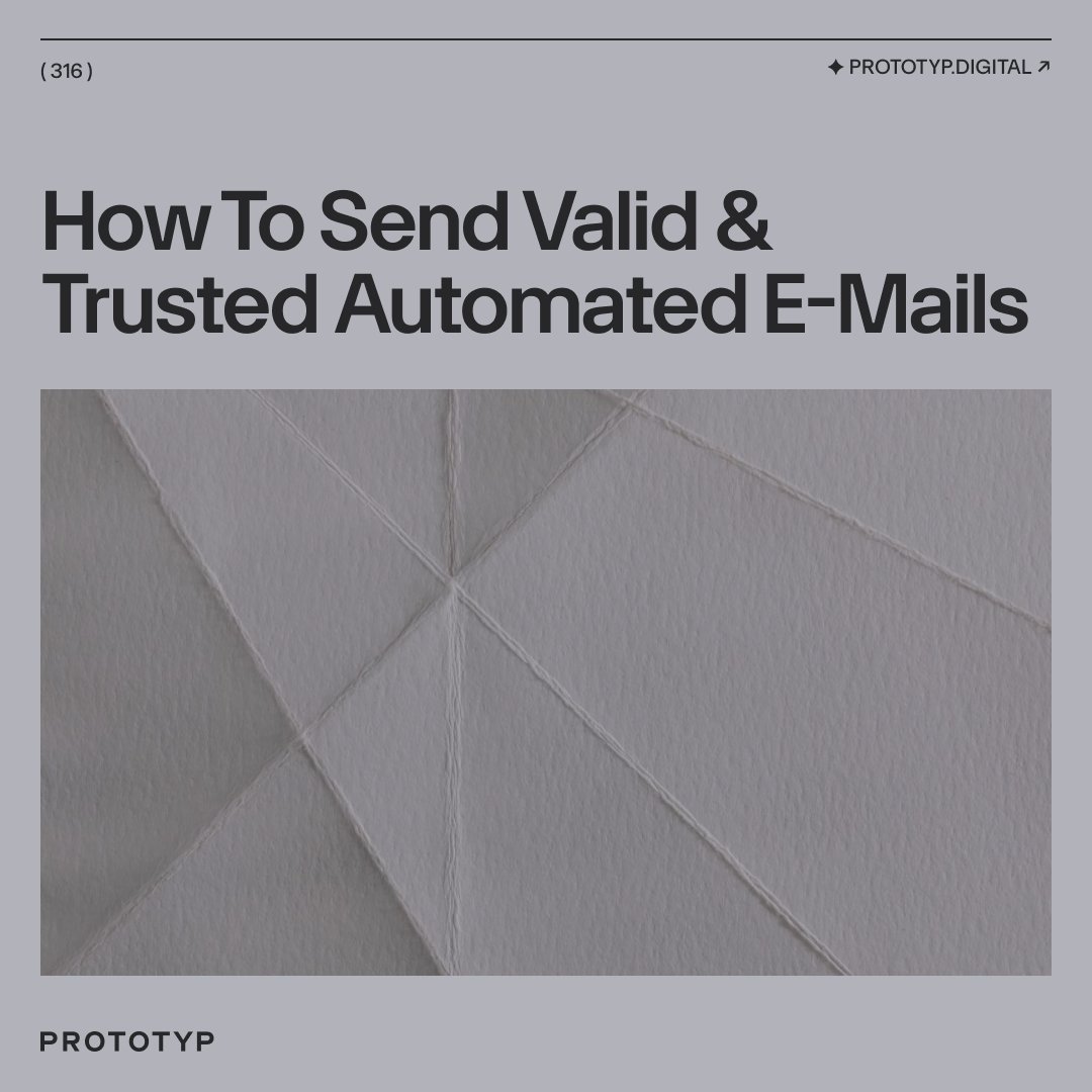 _prototyp's tweet photo. Are your emails reaching the inbox? 📨

Emails are only as good as their deliverability! ✅

Check out Slobodan's blog on SPF, DKIM, and DMARC—key protocols to boost email security and avoid spam. ❌ 👇

https://t.co/tVKTTNTzhK https://t.co/jB4SMfxikm