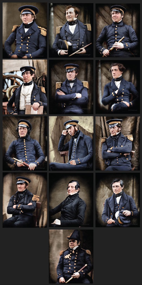 Franklin Expedition daguerreotypes enhanced/colourized.
While I deeply admire Richard Beard's original photos, I wanted to breathe a bit of life back into these brave men who sacrificed so much and lost everything. This is my way of honoring their legacy.
vassdesignpolarart.com