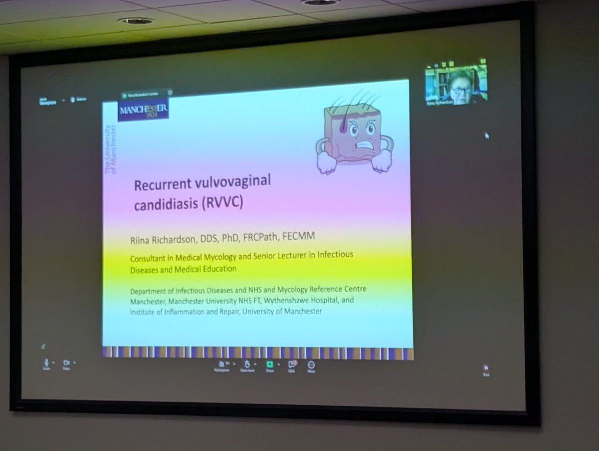 Clinical Microbiology, Trinity College Dublin (@clinmicrotcd) on Twitter photo Next up we have Dr Riina Richardson from Manchester University NHS Foundation Trust discussing Diagnostic & Management Challenges of Vulvovaginal Candidiasis #FocusOnInfection2025 #FOI2025 #TCDClinicalMicrobiology <a href="/TrinityMed1/">School of Medicine, Trinity College Dublin</a> <a href="/tcddublin/">Trinity College Dublin</a> <a href="/TCDTMI/">TTMI - Trinity Translational Medicine Institute</a> Next up we have Dr Riina Richardson from Manchester University NHS Foundation Trust discussing Diagnostic & Management Challenges of Vulvovaginal Candidiasis #FocusOnInfection2025 #FOI2025 #TCDClinicalMicrobiology <a href="/TrinityMed1/">School of Medicine, Trinity College Dublin</a> <a href="/tcddublin/">Trinity College Dublin</a> <a href="/TCDTMI/">TTMI - Trinity Translational Medicine Institute</a>