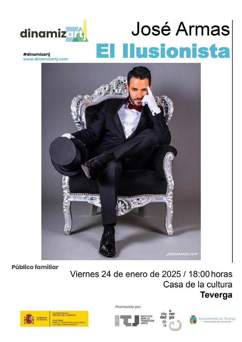 “Magia en tus Manos”. <a href="/JoseArmasMontes/">José Armas Montes</a> actúa esta tarde en Teverga (18h). El fin de semana estará en León