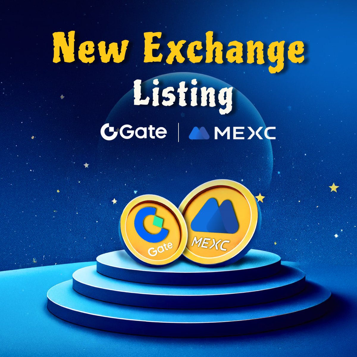 🏬 New Listing on Gate and MEXC 🎉

🔖 We're thrilled to announce that PINEYE will be listed on two new exchanges: Gate and MEXC

📌 There gonna be some other exchanges, which will be announced tomorrow, too.

➡️ Get ready for a new chapter in the PinEye journey!

🗓 Don't forget