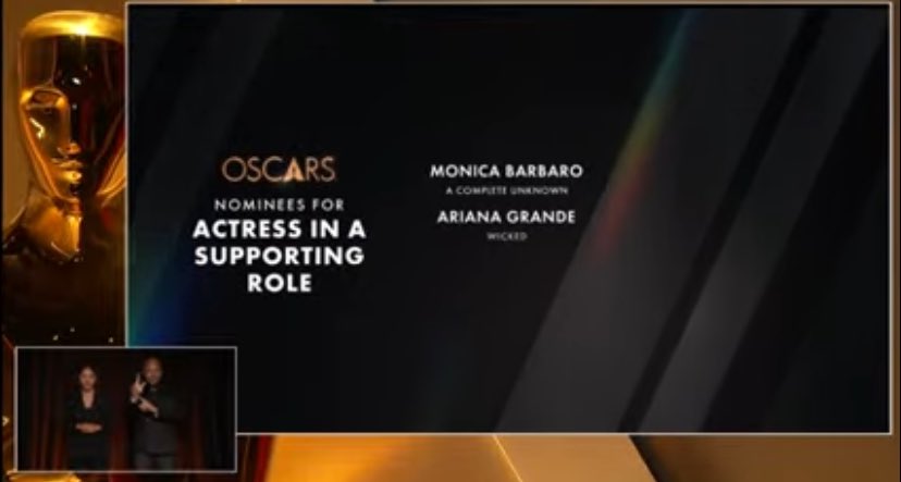PUTA Q PARIU VENCEMOS ARIANA INDICADA AO OSCAR 😭😭😭😍😭😭