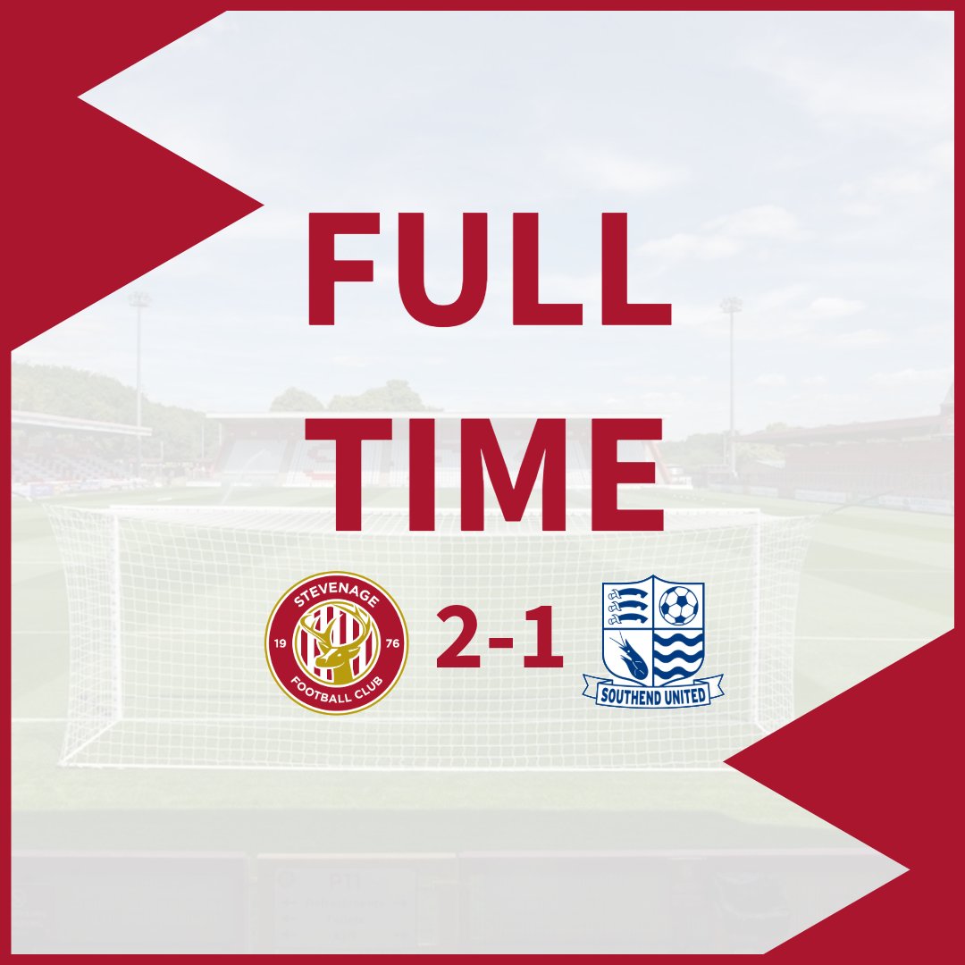 WEDNESDAY MATCH RESULTS

The full-time results from this weeks fixtures against <a href="/Millwall_MCT/">Millwall Community Trust</a>  , <a href="/FulhamFCFound/">Fulham FC Foundation</a>  &amp; <a href="/SUFCCommunity/">Southend United Community Foundation</a>  

#stevenagefc #Matchday  #playerdevelopment #matchresults 
#finalscore #Teamwork  #winners