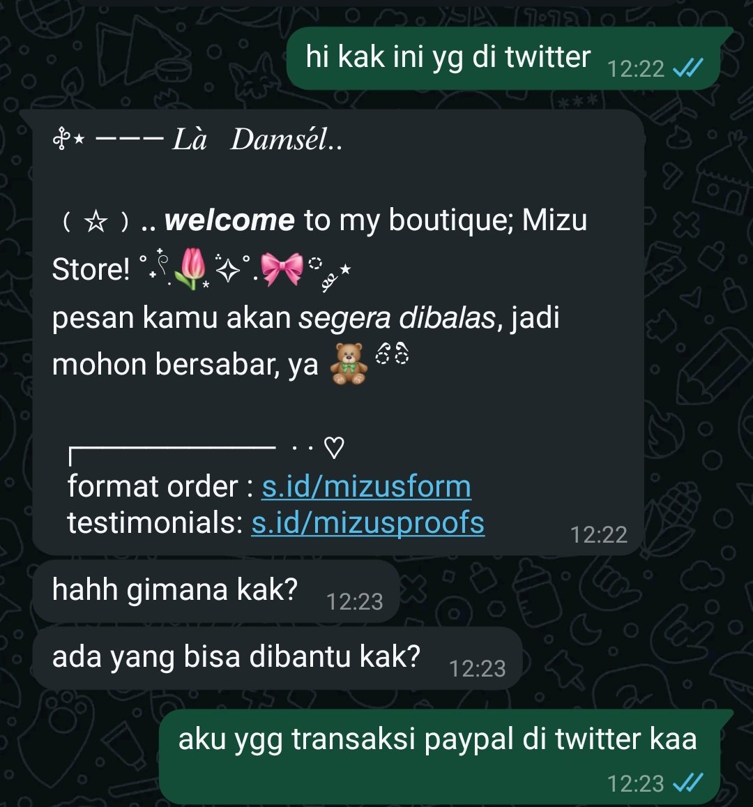 teucerbestie's tweet image. help RT

PENIPU PAYPAL PAKAI PERANTARA BA CV 
tolong banget kalian #zonaba #zonauang yang buka cv pls be smart kalo ada cust yg cv berjuta-juta tuh diCEK😢😢

Kronologi di bawah ya