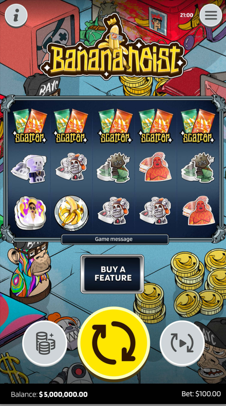 painter_crypto's tweet photo. Banana Heist on mobile is almost ready. @tokengamingxyz https://t.co/LWTOWCMZXM
