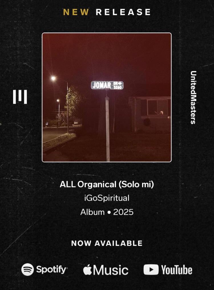 TheLightNU's tweet photo. YOU ARE DOING GREAT AND YOU GOT THIS. 

ALL Organical (mi Solo)

AVAILABLE NOW ON 35+ platforms https://t.co/L0ApgBsy4F