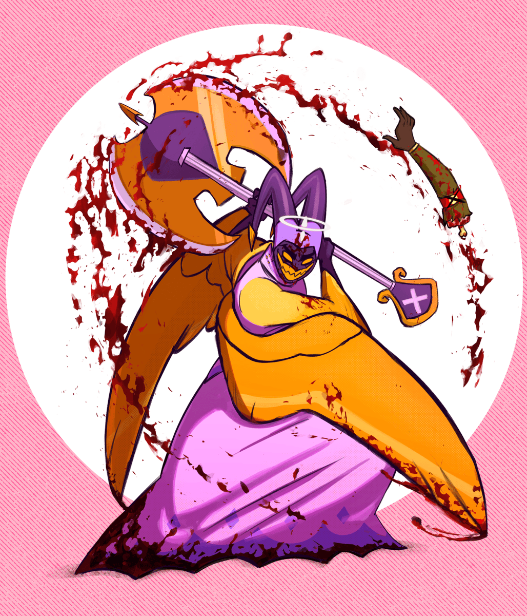 shhquietmoths's tweet photo. fuck it, we ball #HazbinHotelAdam https://t.co/b45wextBjN