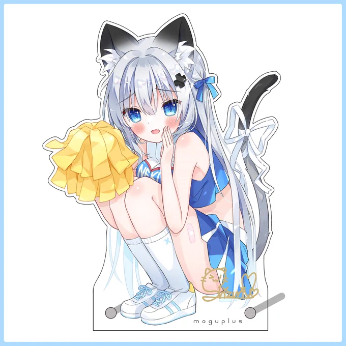 サイン入り特大アクリルフィギュアの受注受付中です.ᐟ入稿の日までもう少し時間があるので、受注期間を延長しました…!どうぞよろしくお願いします受注期間… 2/1(土) 23:59 まで 