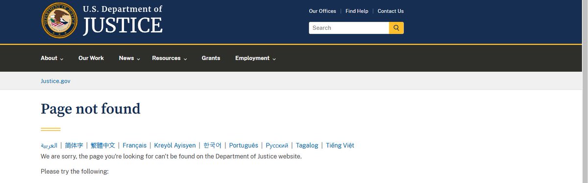 MacFarlaneNews's tweet photo. Justice Dept's four-year old webpage on the US Capitol riot investigations

===> https://t.co/vmg6CFAIKt