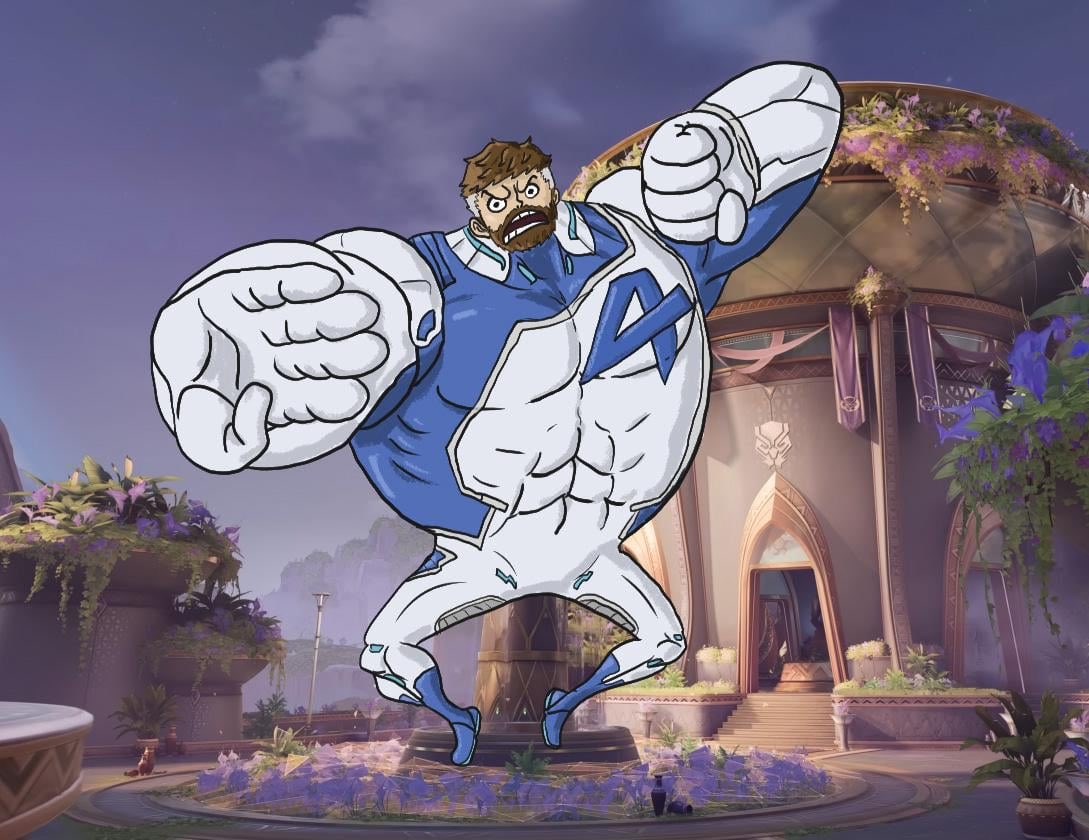 Date idea: 

You main Mr Fantastic

I main Sue Storm

You peg me with a shield

??????