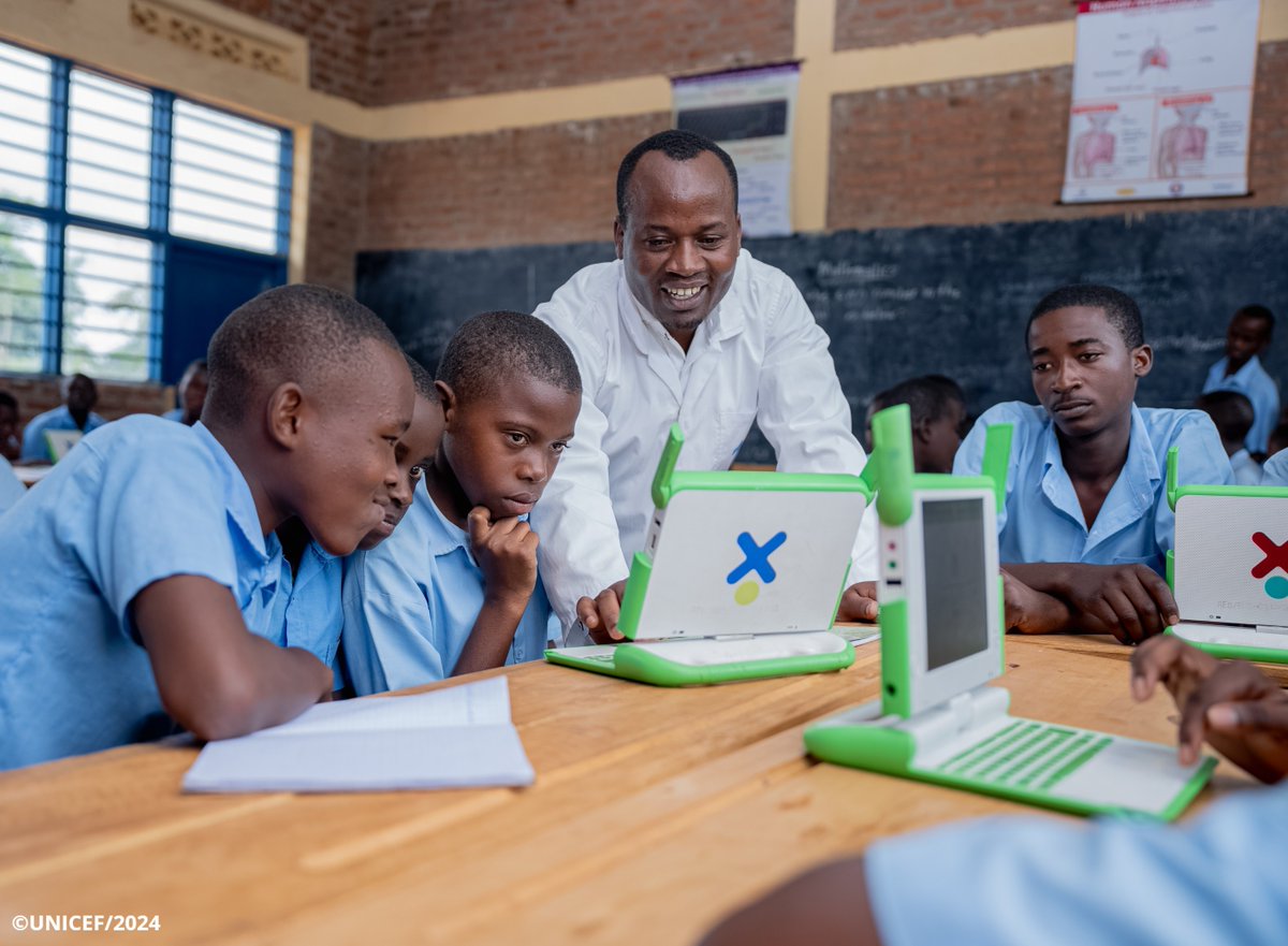 Tomorrow is #EducationDay!

At <a href="/unicefrw/">UNICEF Rwanda</a>, we know that quality education equips children with the critical thinking, creativity, &amp; resilience they need to thrive. With <a href="/RwandaGov/">Government of Rwanda</a> &amp; partners, we're committed to securing access to safe, inclusive, &amp; quality education #ForEveryChild