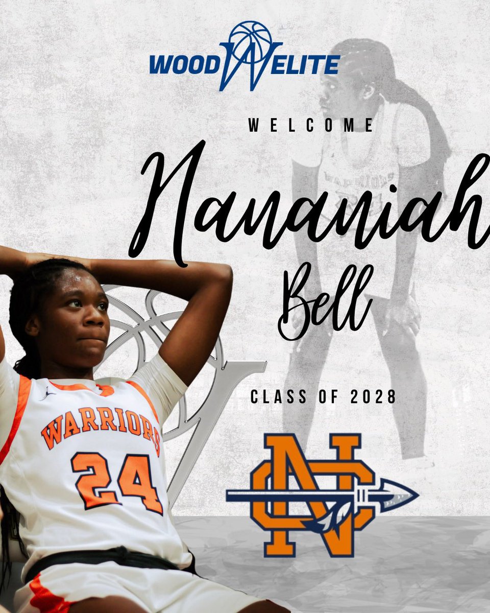 Welcome class of 2028 Hananiah Bell to Wood Elite #woodelitebasketball