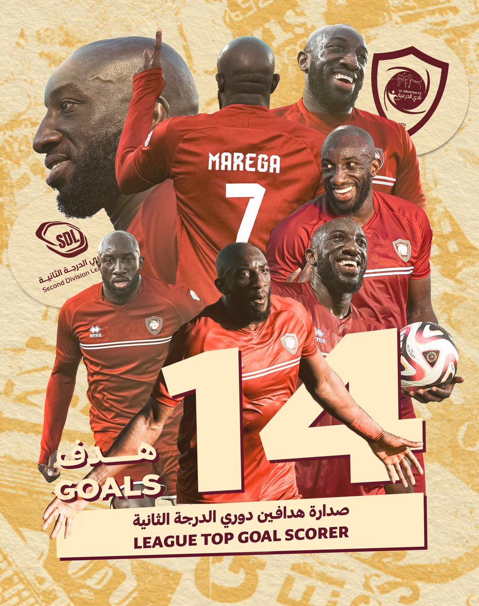 diriyahclub's tweet photo. شيخنا بالطوايل سجل كلمته 🦅

• طيرنا موسى ماريقا يتصدر قائمة هدافين #دوري_الدرجة_الثانية ⚔️

@marega91 🔝 https://t.co/meqC59iOGd