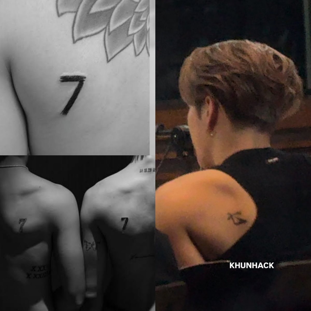 BamJWahgase's tweet photo. 4/7 with the 7 tattoo 😭 https://t.co/WteF2IldCd