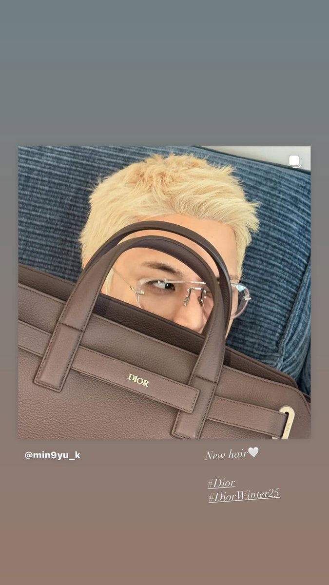 gyumedia's tweet photo. 250123 min9yu_k instagram story 📸 #민규 #세븐틴 

New hair 🤍 https://t.co/6NeUbEbzeZ