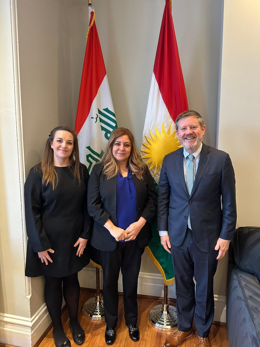 Representative <a href="/treefa_aziz/">Treefa Aziz</a> hosted Steve Lutes, Vice President of Middle East Affairs at the U.S. Chamber of Commerce, to discuss the ongoing business relationship between the U.S. and the Kurdistan Region, including opportunities for new US investment in the Region.