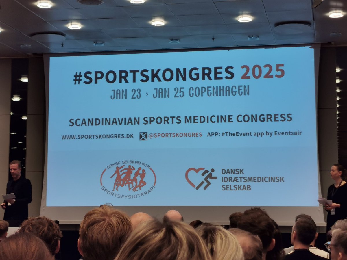 Excited for a couple of days packed with knowledge and new connections #sportskongres