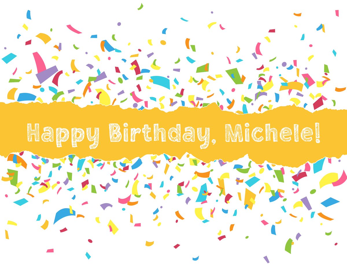 Sending all the best birthday wishes to Michele Poston today! HBD, Michele!
