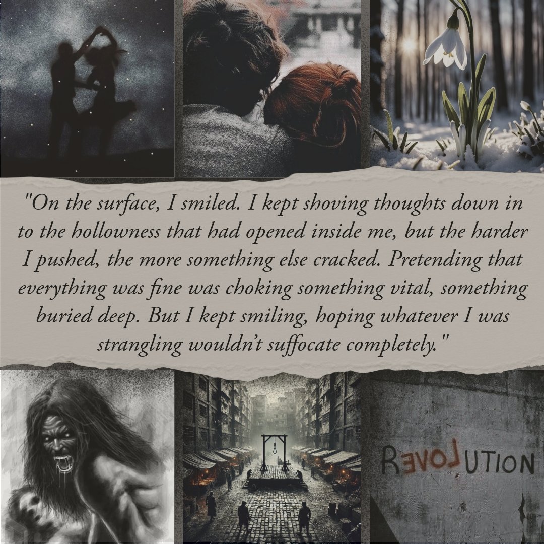 Romeo and Juliet meets The Hunger Games in this new adult, dual-POV romantic fantasy. A fiery, slum-dwelling rebel and a guilt-ridden aristocrat find forbidden love amid a brutal uprising, hidden magic, and deadly monsters that could destroy them both. #YouDeservepIT #NA #F #R