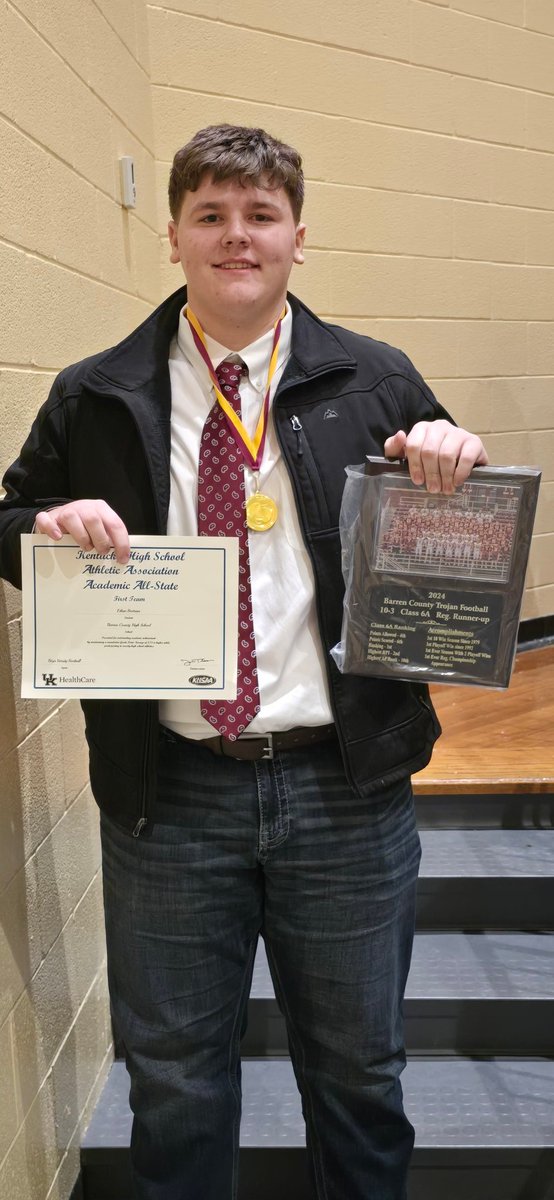 Tracey Bertram (@momsoky) on Twitter photo BCHS football banquet 2024 season. What a great group of kids and coaches and an outstanding season that will go down in history! Super proud <a href="/BertramEthan66/">Ethan Bertram</a> received KY High School Athletic Assoc. Academic All-State First Team! BCHS football banquet 2024 season. What a great group of kids and coaches and an outstanding season that will go down in history! Super proud <a href="/BertramEthan66/">Ethan Bertram</a> received KY High School Athletic Assoc. Academic All-State First Team!