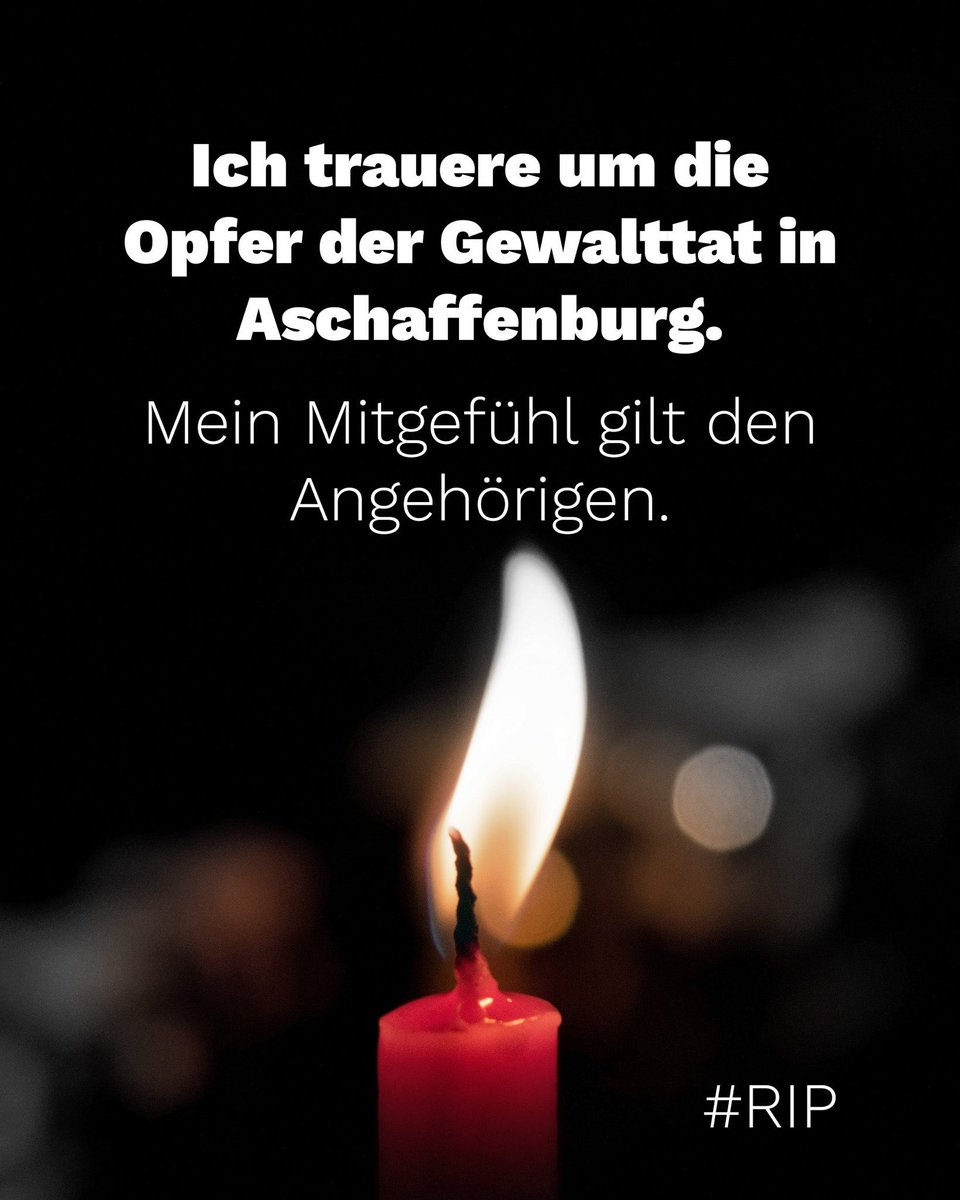 Meine Trauer gilt den Opfern und deren Angehörigen! 
Es macht so müde, wenn nach so einer schlimmen Tat nicht einmal Aufklärung abgewartet wird, sondern sofort verallgemeinert und ein Generalverdacht gegen alle „Fremden“ rausposaunt wird. Kein Platz für Trauer, aber für viel Wut.